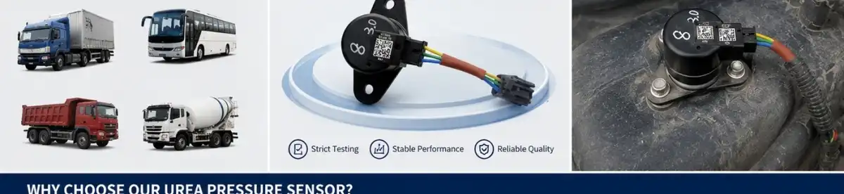 Urea dosing pressure sensors Urea dosing pressure sensors