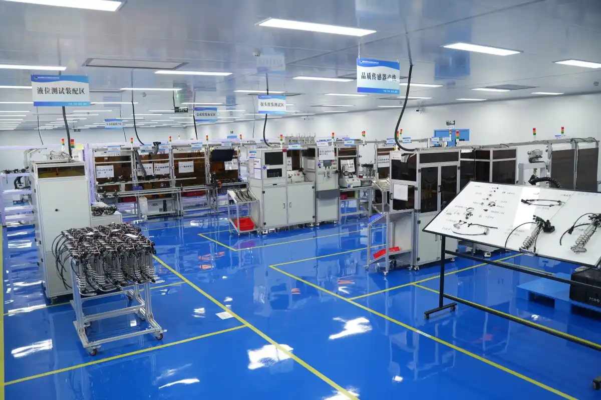 Sputtered Thin Film Pressure Transmitter production line