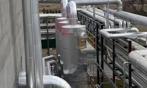 What is a temperature transmitter used for?