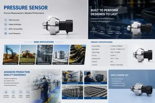 Why Ceramic Pressure Sensors Are the Ideal Choice for Industrial Applications