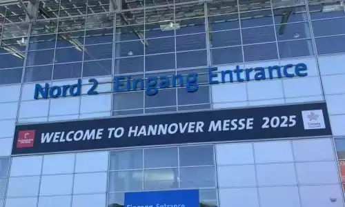 Xi'an Qintai technologias recentissimas moderationis emissionum in Hannover Messe 2025 ostendit.